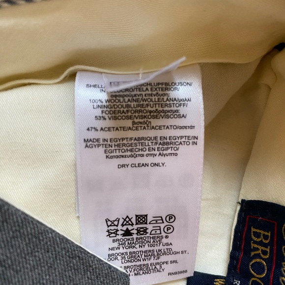 Brooks Brothers Regent Fit Wool Suit Pants - Picture 8 of 10